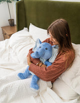 Hugimals HUG004EL Peluche lourde et apaisante - Emory l'éléphant - Hugimals vendu par Veille sur toi