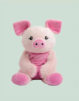 Hugimals HUG013PI Peluche lourde et apaisante - Harper le cochon - Hugimals vendu par Veille sur toi