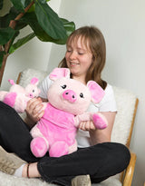 Hugimals HUG025P Bracelet câlin - Hug Baby - Harper le cochon - Hugimals vendu par Veille sur toi