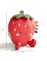 Itzy Ritzy 306701608 Peluche câline - Bonnie la Fraise - Sweetie Snuggles™ - Itzy Ritzy vendu par Veille sur toi