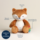 Itzy Ritzy 306701943 Peluche câline - Alex le renard - Sweetie Snuggles™ - Itzy Ritzy vendu par Veille sur toi