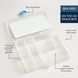 Itzy Ritzy 807201782 Boîte à collation bento Itzy Snacks™ - Itzy Ritzy vendu par Veille sur toi