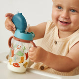 Itzy Ritzy 807202187 Gobelet avec paille et poignées Itzy Sips™ - Boisé - Itzy Ritzy vendu par Veille sur toi
