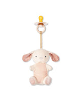 Itzy Ritzy NRPAL8447 Peluche et suce en caoutchouc naturel Bitzy Pal™ - Itzy Ritzy Petit lapin vendu par Veille sur toi