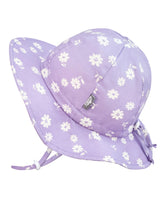 Jan & Jul Chapeau Soleil Floppy en Coton - Marguerites Violettes - Jan & Jul vendu par Veille sur toi