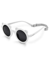 Jan & Jul GBX-WHT-M Lunette de soleil polarisée pour enfant - Ours blanc - Jan & Jul vendu par Veille sur toi