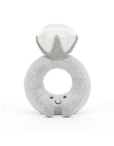 Jellycat A2DIR Peluche - Bague avec diamant - Amuseable - Jellycat vendu par Veille sur toi