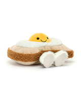 Jellycat A2EGGT Peluche - Oeuf sur pain grillé - Amuseables Egglantine Egg On Toast - Jellycat vendu par Veille sur toi