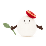 Jellycat A2MOZZ Peluche - Fromage mozzarella Amuseable - Jellycat vendu par Veille sur toi