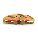 Jellycat A2TMB Peluche - Baguette de pain Caprese Amuseables - Jellycat vendu par Veille sur toi