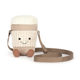 Jellycat A4COFBGN Sac à main peluche - Café Perkle amuseables - Jellycat vendu par Veille sur toi