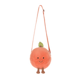 Jellycat A4PEACHB Sac à main peluche - Pêche Amuseables - Jellycat vendu par Veille sur toi