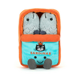 Jellycat A4SDT Peluche - Boîte de sardines amuseable - Jellycat vendu par Veille sur toi