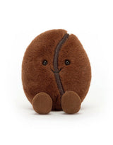 Jellycat A6CB Peluche - Grain de café - Amuseable Coffee bean - Jellycat vendu par Veille sur toi