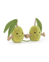 Jellycat A6OLI Peluche - Paire d'olives Amuseables - Jellycat vendu par Veille sur toi