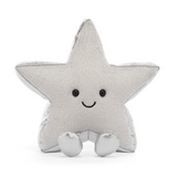 Jellycat A6STA Peluche - Étoile argent Amuseables - Jellycat vendu par Veille sur toi