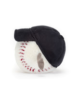 Jellycat AS6BS Peluche - Balle de baseball - Amuseable Sports - Jellycat vendu par Veille sur toi