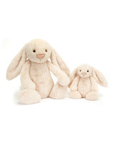 Jellycat BAH2WIL Peluche - Lapin Willow crème Bashful Luxe - Très Grand - Jellycat vendu par Veille sur toi