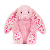 Jellycat BAS3ROSE Peluche - Lapin de luxe Bashful Blossom Blushkin - Jellycat vendu par Veille sur toi