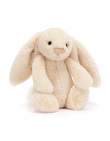 Jellycat BAS3WIL Peluche - Lapin Willow crème Bashful Luxe- médium - Jellycat vendu par Veille sur toi