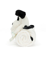 Jellycat BLNK4BCP Peluche Couverture - Chien noir et crème - Jellycat vendu par Veille sur toi