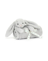 Jellycat BLNK4BS Peluche Couverture - Bashful Lapin gris - Jellycat vendu par Veille sur toi