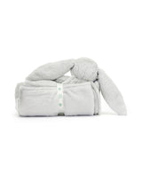 Jellycat BLNK4BS Peluche Couverture - Bashful Lapin gris - Jellycat vendu par Veille sur toi