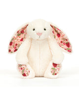 Jellycat BPS6MS Peluche - Lapin Crème Fraise Blossom - Petit - Jellycat vendu par Veille sur toi