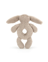 Jellycat BRR4B Peluche - Hochet lapin beige Bashful - Jellycat vendu par Veille sur toi