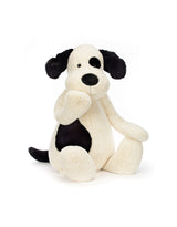 Jellycat Peluche - Chien Bashful Noir & Crème - Black & Cream Puppy - Jellycat vendu par Veille sur toi
