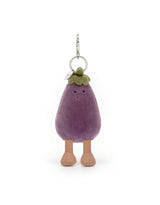 Jellycat VV4ABC Breloque de sac - Aubergine vivacious - Jellycat vendu par Veille sur toi