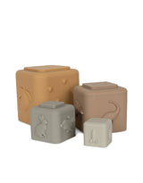 Konges Sløjd KS6116-SHITAKEMIX Tour à empiler en silicone pour le bain - Konges Sløjd vendu par Veille sur toi