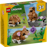LEGO 31376 Le hamster mignon avec une fleur 3-en-1 - 166 pièces - LEGO vendu par Veille sur toi