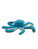 Les jeux Toybox ⚜ TBM-121 Minis peluches sensorielles - Mini pieuvre lourde et apaisante - Les jeux Toybox Bleu vendu par Veille sur toi