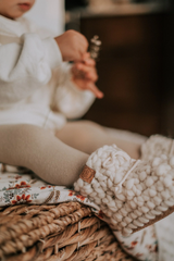 Les Petits Tousi ⚜ Pantoufles en laine - Coton - Les Petits Tousi vendu par Veille sur toi