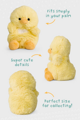 Living Nature AN10FM-CK Peluche Little Snugglies - Poussin - Living Nature vendu par Veille sur toi