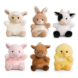 Living Nature ‎AN10FM-PG Peluche Little Snugglies - Cochon - Living Nature vendu par Veille sur toi