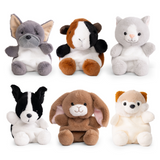 Living Nature AN10PT-BC Peluche Little Snugglies - Border Collie - Living Nature vendu par Veille sur toi