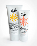 Lolo et moi ⚜ Écran solaire non-parfumé à l'huile d'olive - 75g - Lolo et moi vendu par Veille sur toi