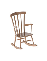 Maileg 11-4112-00 Chaise berçante pour souris - Rose poudré foncé - Maileg vendu par Veille sur toi