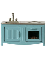 Maileg 11-6100-01 Comptoir de cuisine pour souris - Bleu - Maileg vendu par Veille sur toi