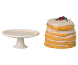 Maileg 11-6304-00 Gâteau miniature sur présentoir - Maileg vendu par Veille sur toi