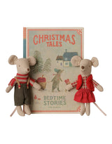 Maileg 14-6701-00 Jumeaux souris de Noël dans leur livre - Maileg vendu par Veille sur toi