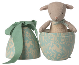 Maileg 18-6202-01 Peluche - Micro agneau dans un oeuf de Pâques - Maileg Menthe vendu par Veille sur toi