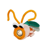 Manhattan Toy MT162740 Lampe de poche peluche - Luciole - Manhattan Toy Flicker - Luciole orange vendu par Veille sur toi