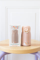 Menoum Menoum MNM-BOTTLE-01 Bouteille isotherme - Rose - Menoum Menoum vendu par Veille sur toi