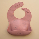 Minika ⚜ BavoirSilicone-Sorbet Bavoir en silicone - Minika Sorbet vendu par Veille sur toi