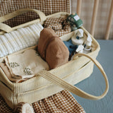 Minika ⚜ DiaperCaddy-Cream Panier organisateur de couches - Crème - Minika vendu par Veille sur toi