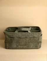 Minika ⚜ DiaperCaddy-Leaf Panier organisateur de couches - Feuille - Minika vendu par Veille sur toi