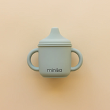 Minika ⚜ VerreBec-Sauge Verre à bec en silicone - Minika Sauge vendu par Veille sur toi